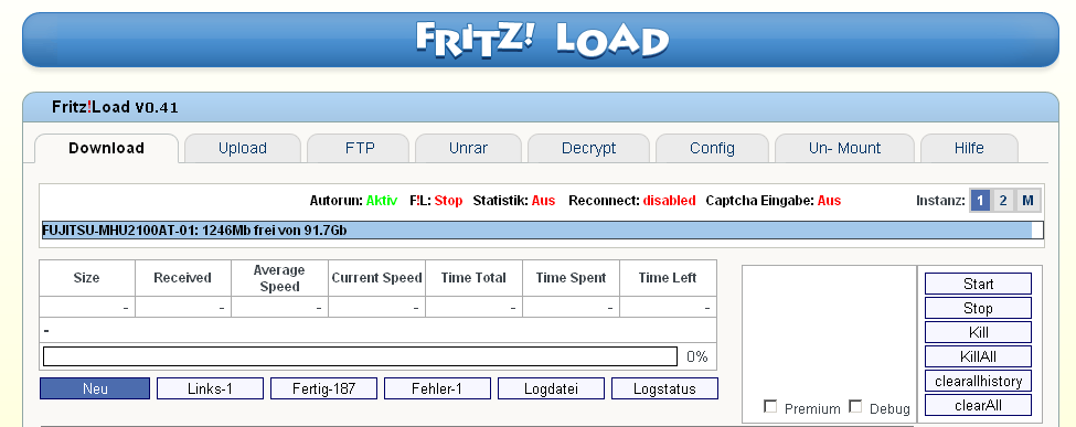 UPDATE: Installation von Fritz!Load auf der Fritz!Box