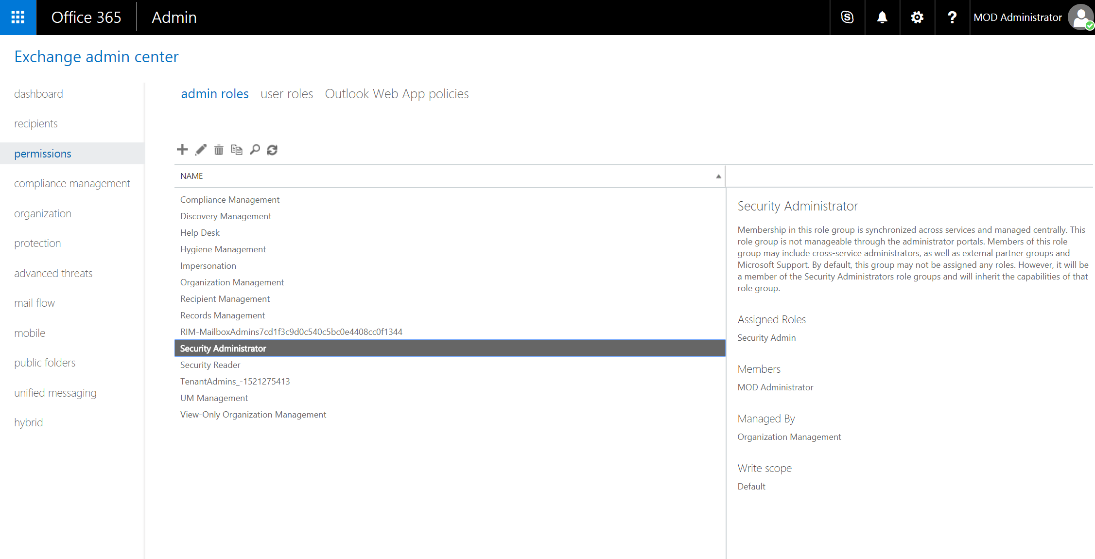 Office 365 Exchange Online You Must Be Assigned A Delegating